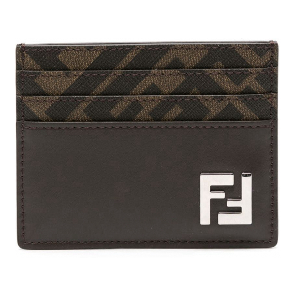 Men's 'FF Logo-Plaque' Card Holder