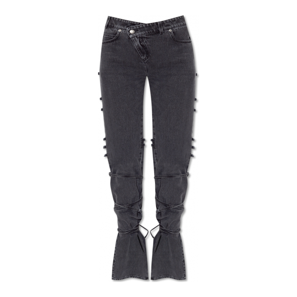 'With Laces' Jeans für Damen