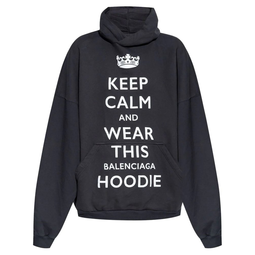 Sweatshirt à capuche  'Keep Calm' pour Femmes