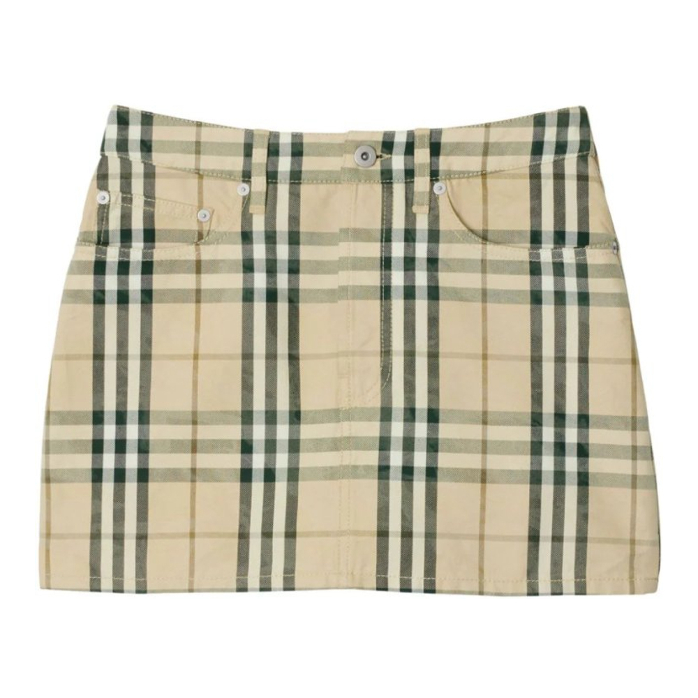 Mini Jupe 'Check-Pattern' pour Femmes