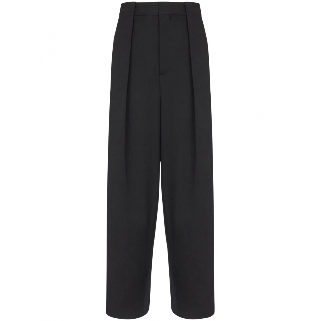 Women's 'Pleated Grain De Poudre' Trousers
