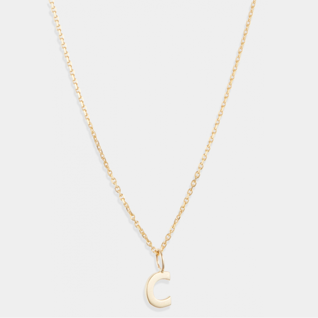 'Lettre C' Anhänger für Damen