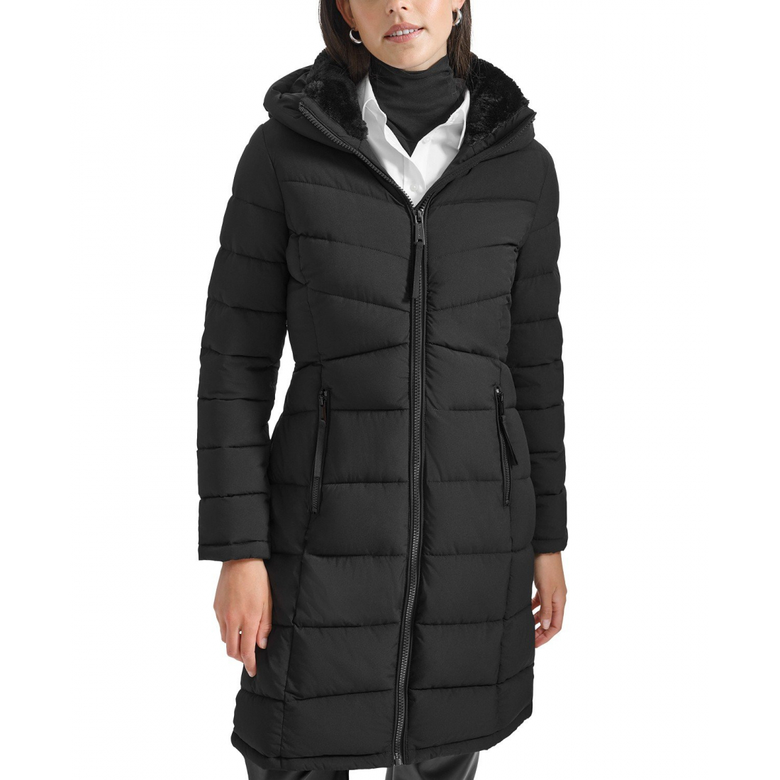 Manteau matelassé 'Hooded' pour Femmes