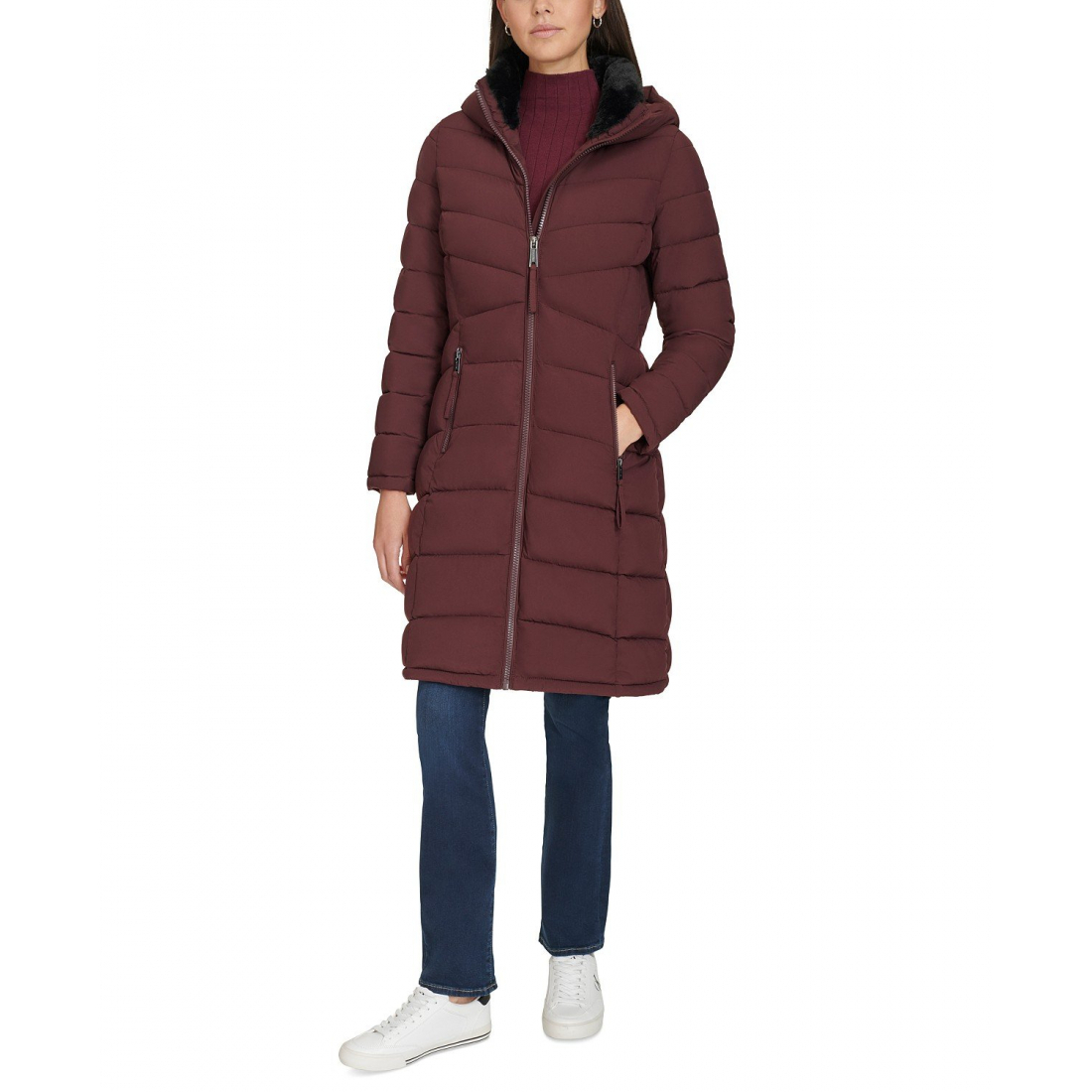 Manteau matelassé 'Hooded' pour Femmes