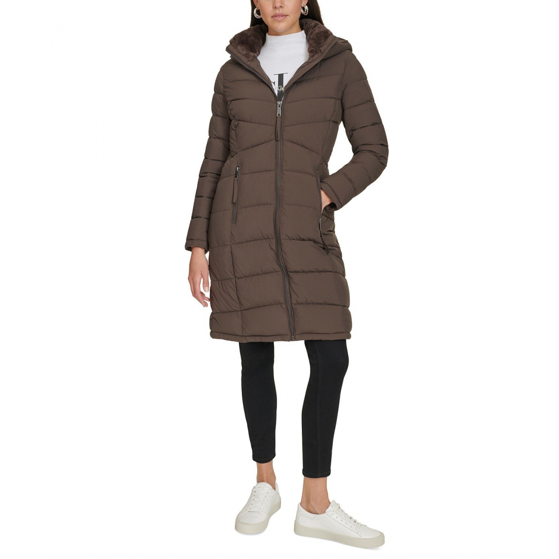 Manteau matelassé 'Hooded' pour Femmes