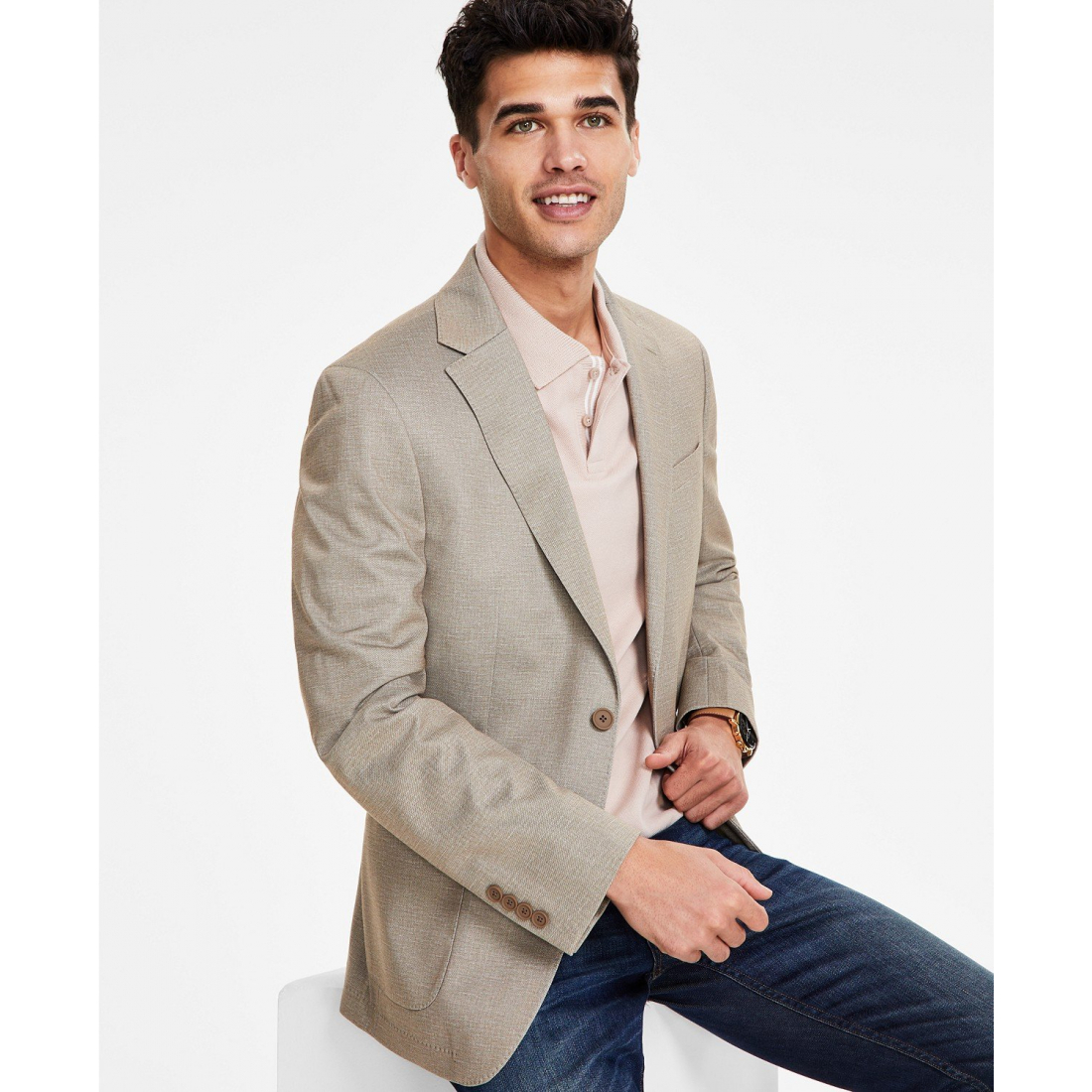 Men's 'Solid Slim-Fit Soft Sport Coat'