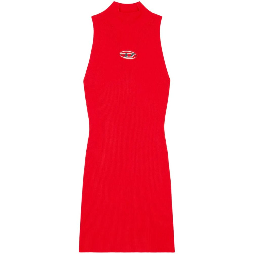 Women's 'M-Onervax Logo-Plaque' Sleeveless Dress