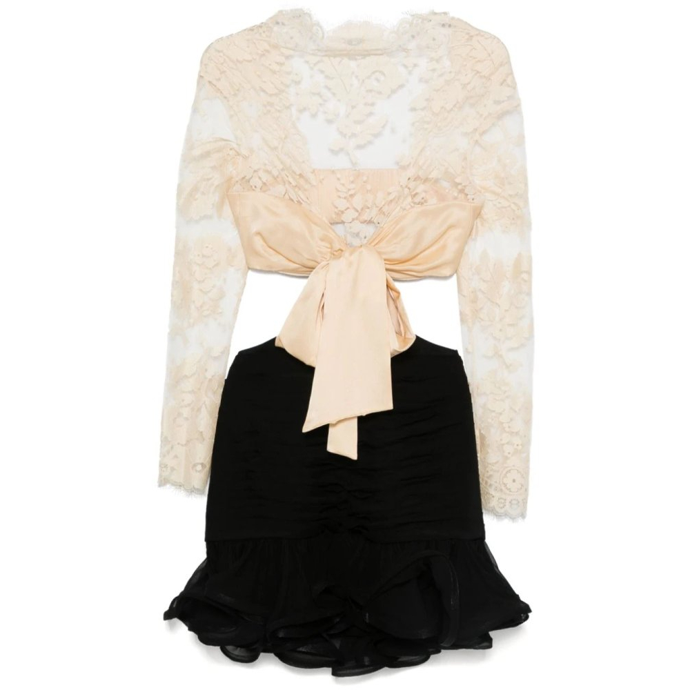 Women's 'Illustration Flounce' Mini Dress