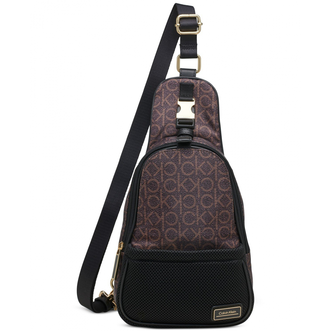 Sac à bandoulière 'Jessie Nylon Front Buckle with Mesh Pocket' pour Femmes