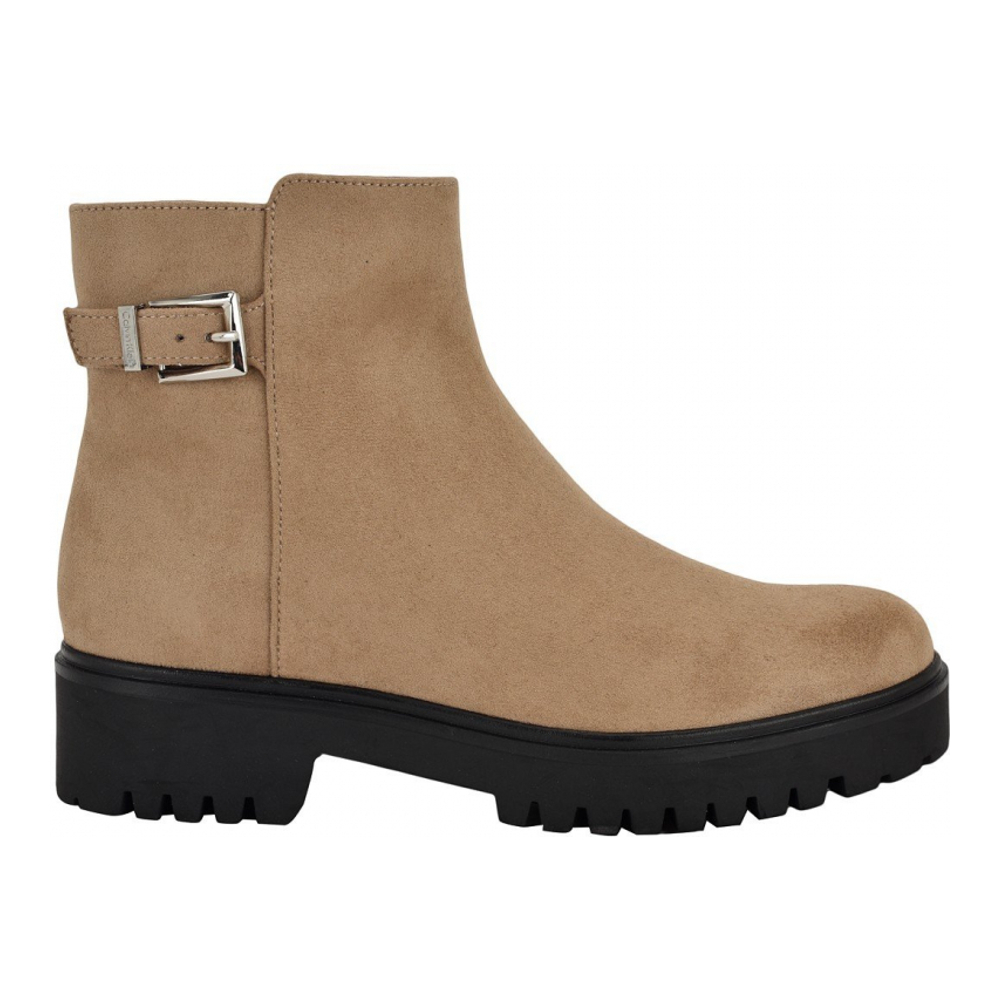 Women's 'Kalonie Almond Toe Lug-Sole Casual' Booties