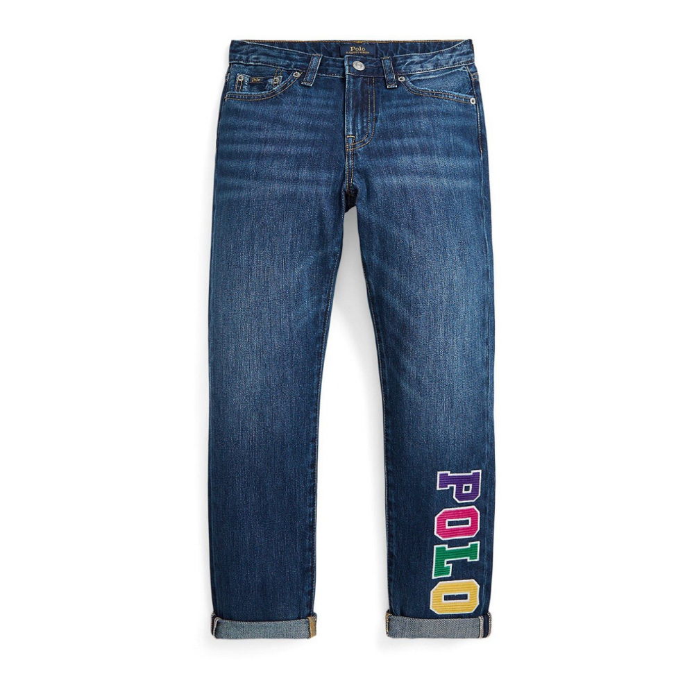 'Astor Slim Logo Jean' für große Mädchen