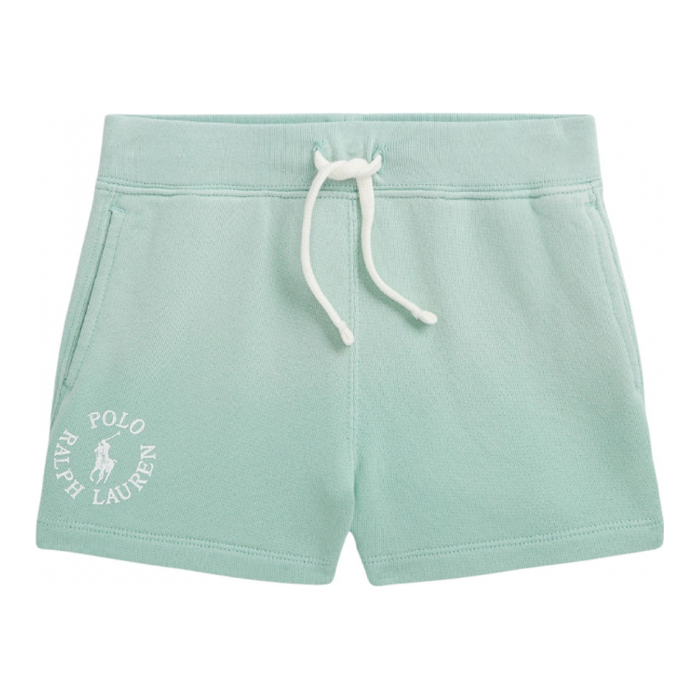 'Big Pony Logo Cotton Terry Shorts' pour Petites filles