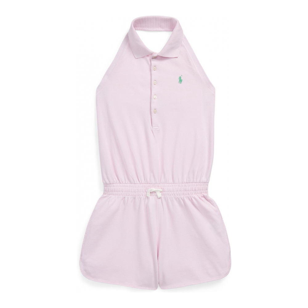 'Stretch Mesh Halter Polo Romper' pour Grandes filles