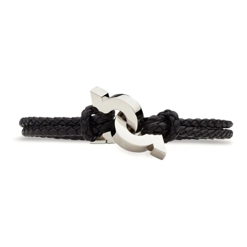 Bracelet 'Gancini Braided' pour Hommes