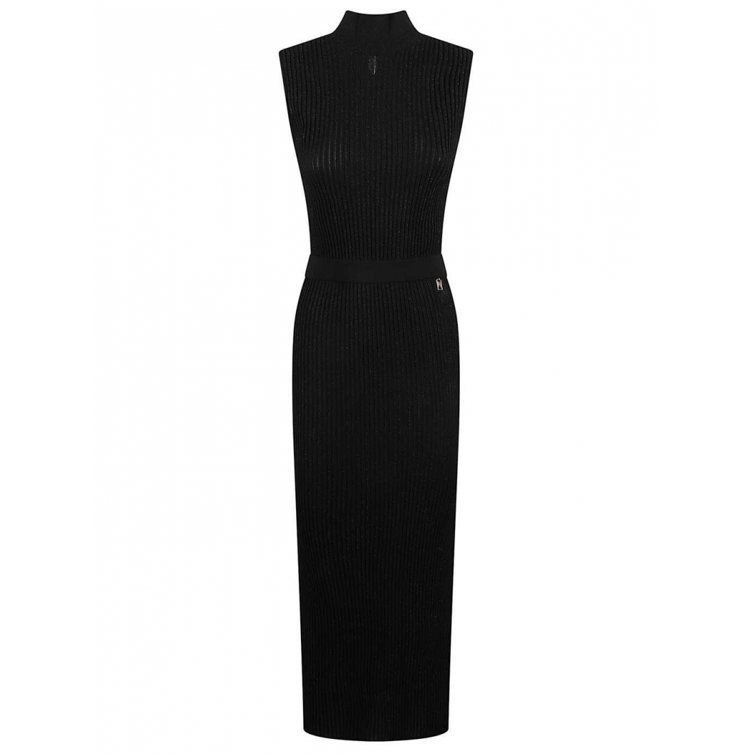 Women's 'Ribbed Lurex' Sleeveless Dress