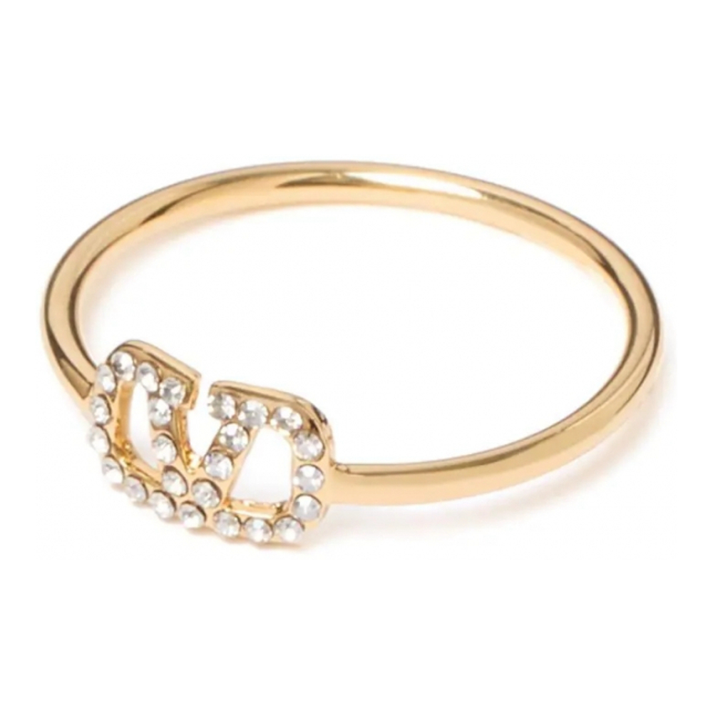 Women's 'VLogo Signature Crystal' Ring