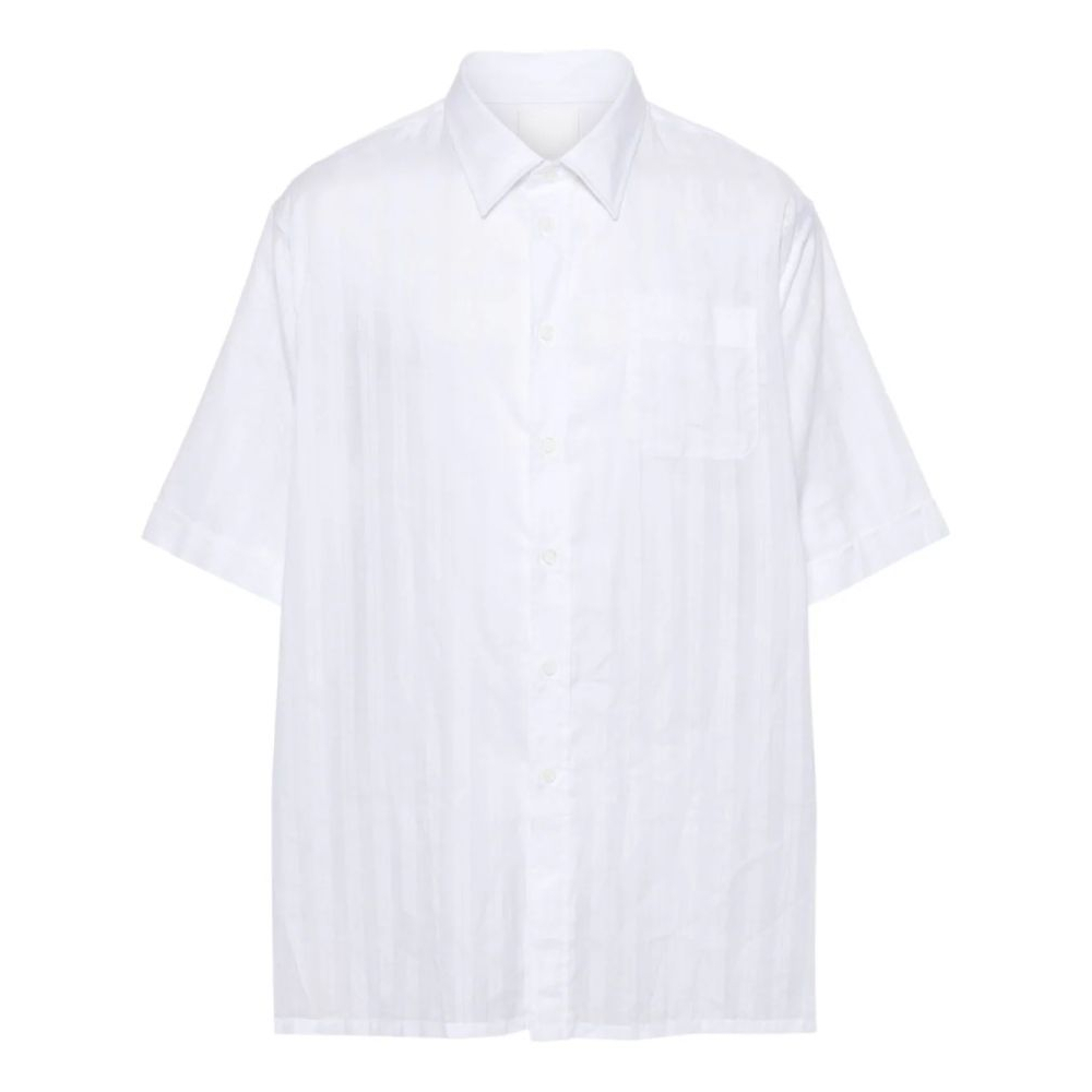 Chemise à manches courtes 'Logo-Embroidered' pour Hommes