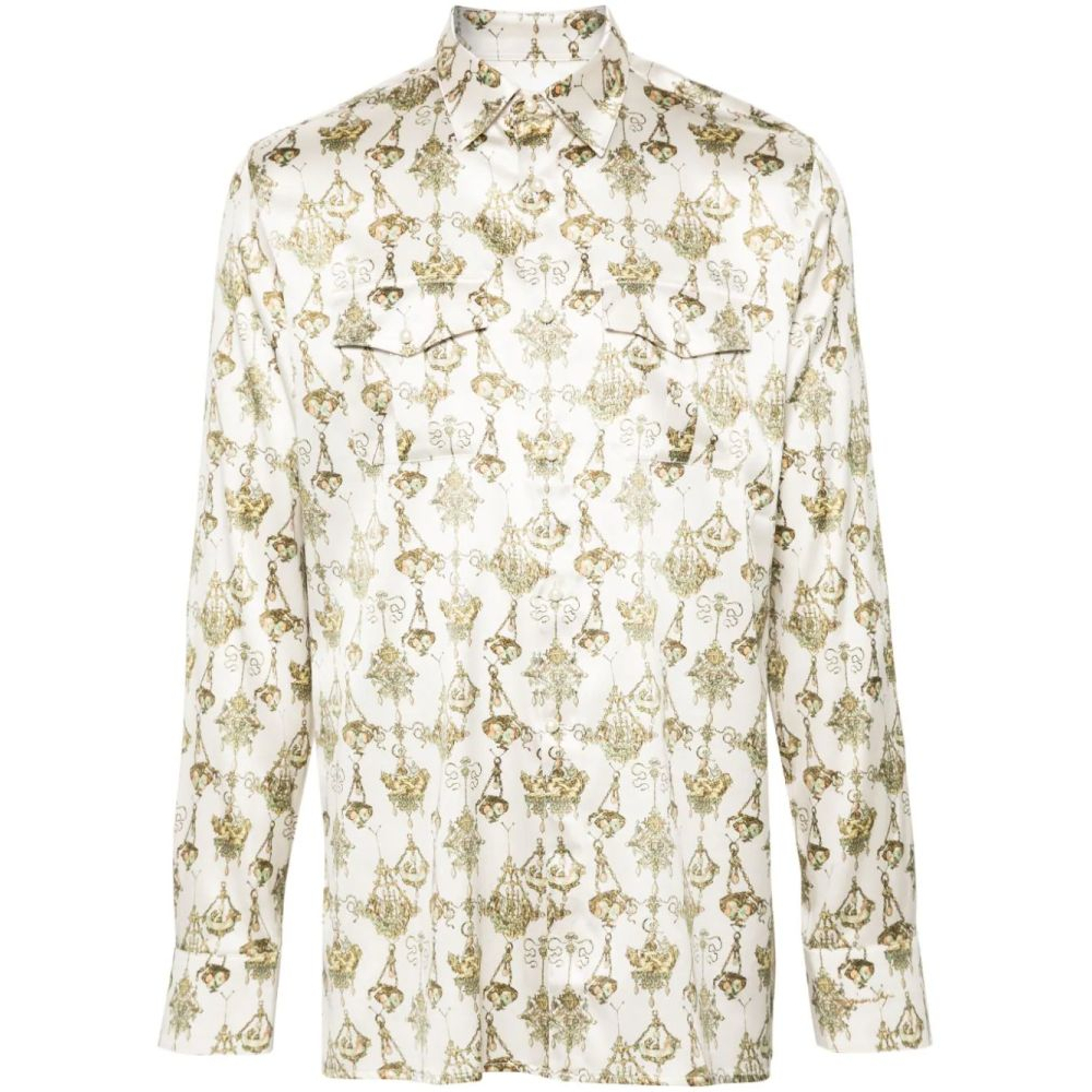 Chemise 'Chandelier-Print' pour Hommes