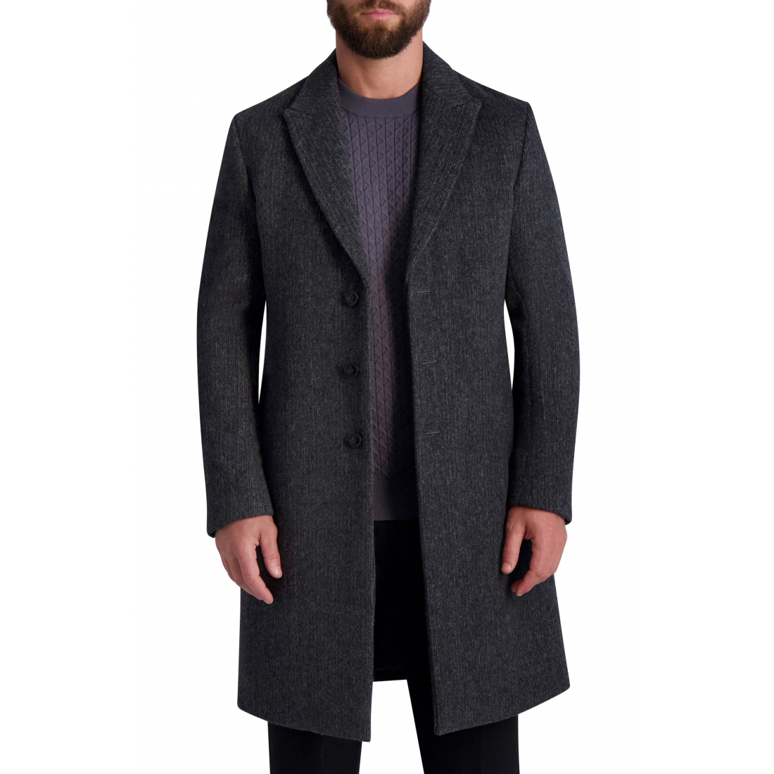 Manteau 'Wool Blend' pour Hommes
