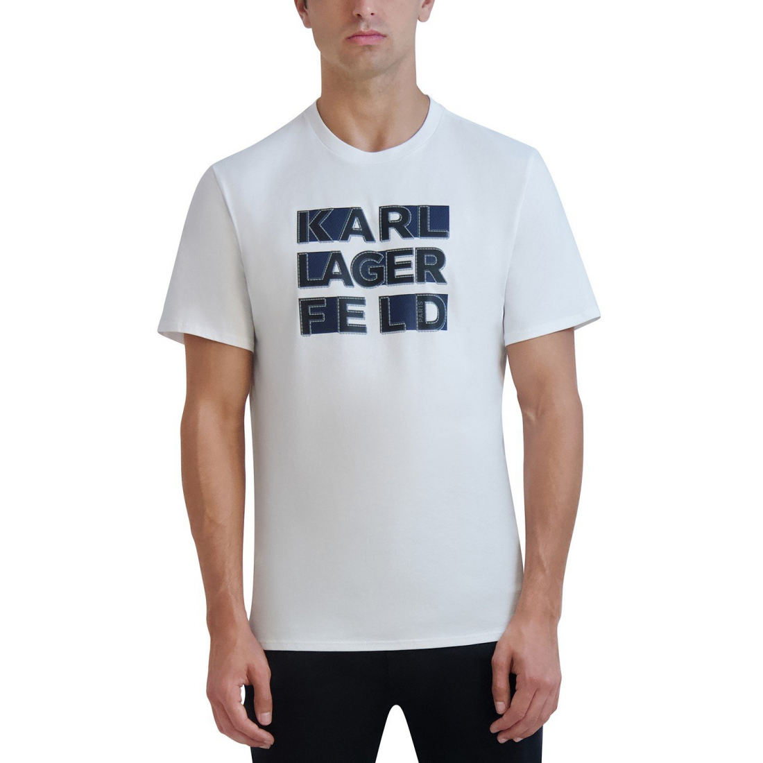 T-shirt 'Cotton Logo-Graphic' pour Hommes