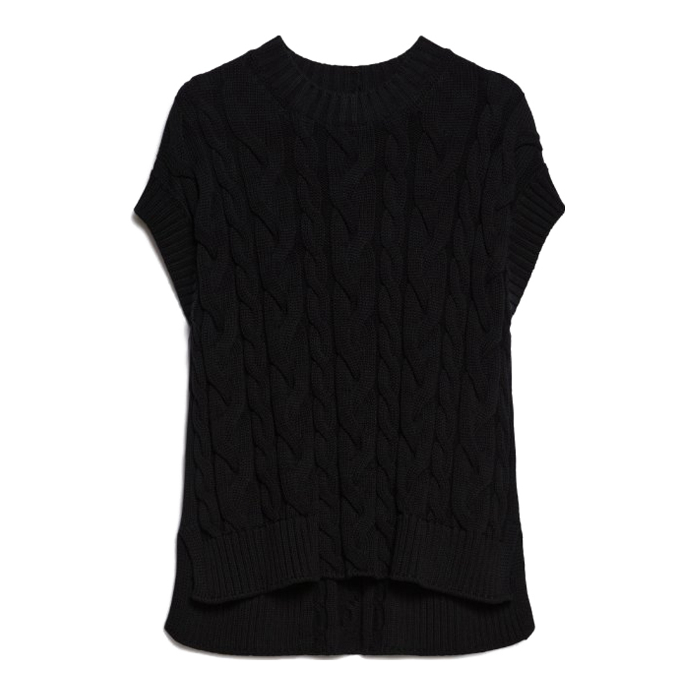 Women's 'Cable-Knit Yarn' Sweater Vest