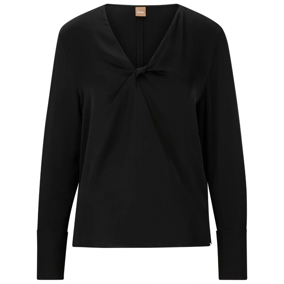 Blouse à manches longues 'Twist-Detailing' pour Femmes