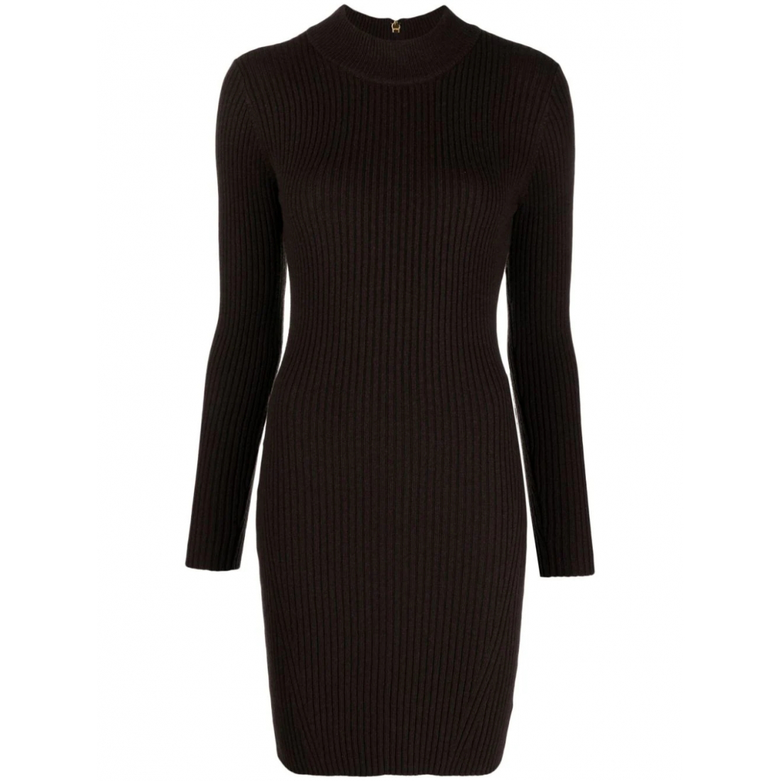Robe mini 'Ribbed-Knit' pour Femmes