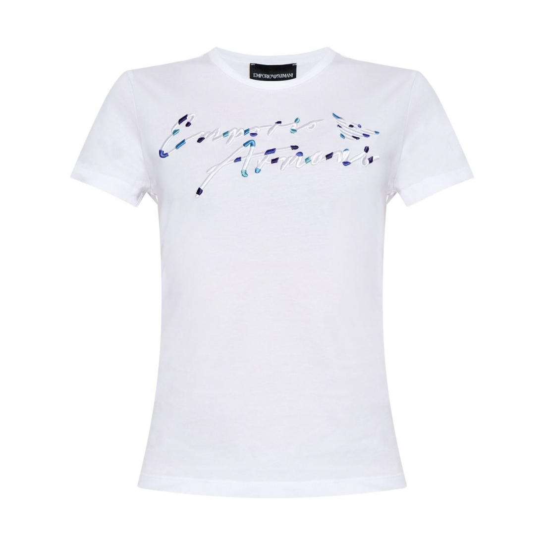 T-shirt 'Logo-Embroidered' pour Femmes