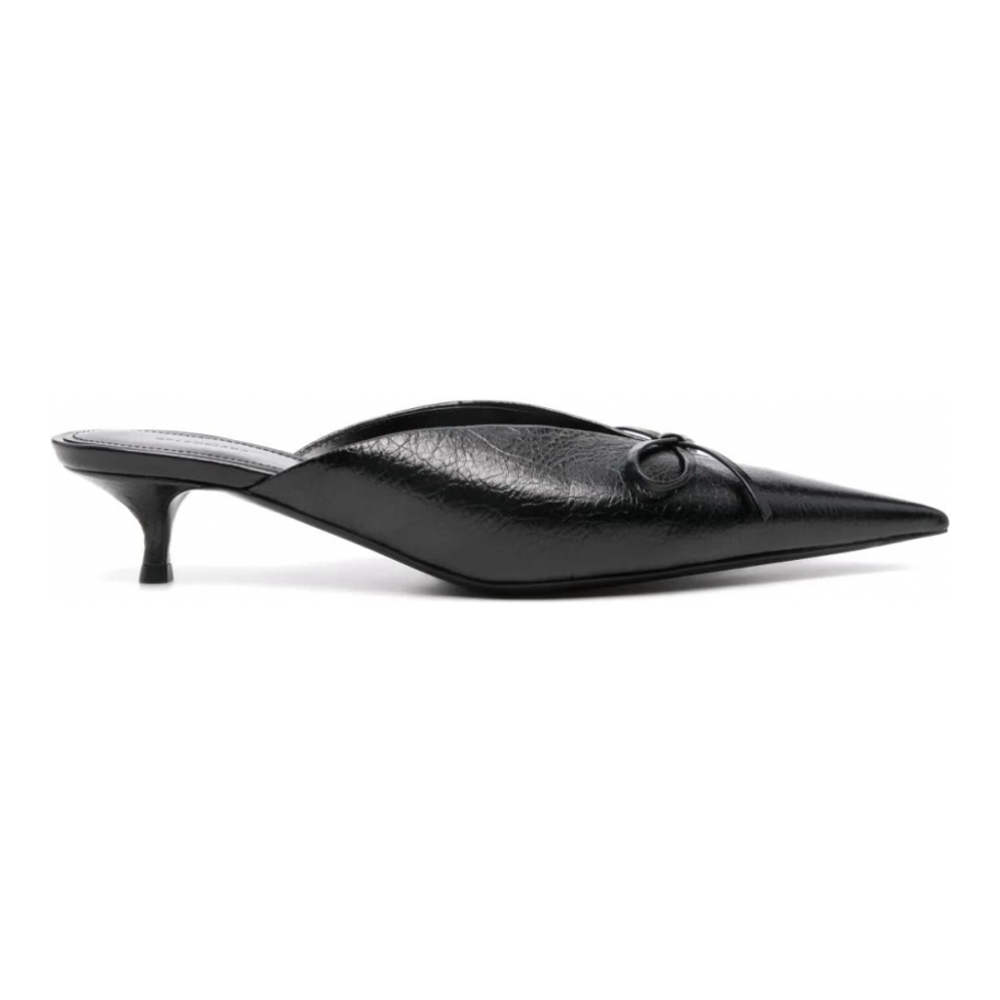 Mules à talon 'Knife Bow' pour Femmes