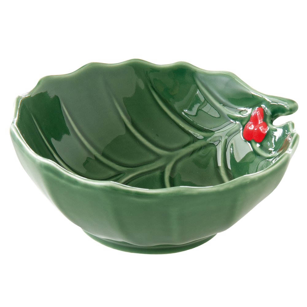 Porzellanschale Ø 14 cm In Farbbox, Stechpalme & Beerengrün