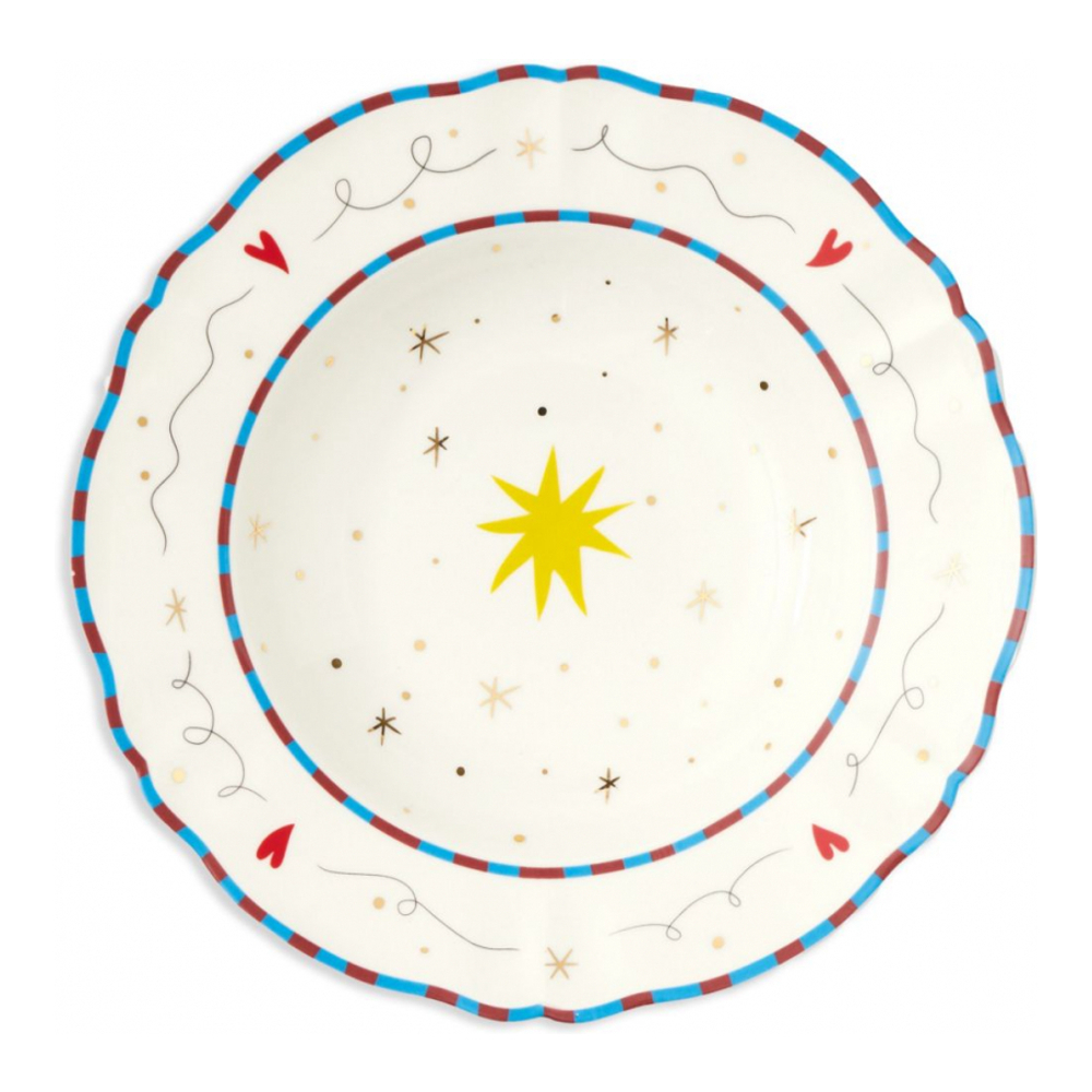 Assiette 'Star Porcelain Deep' - 23 cm