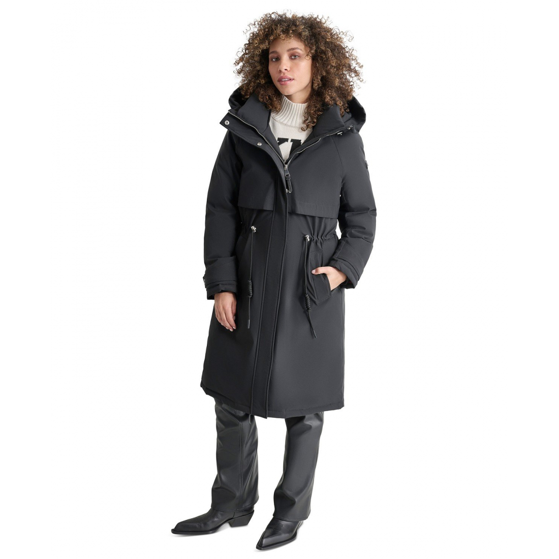 Women's 'Hooded Long-Sleeve' Puffer Coat