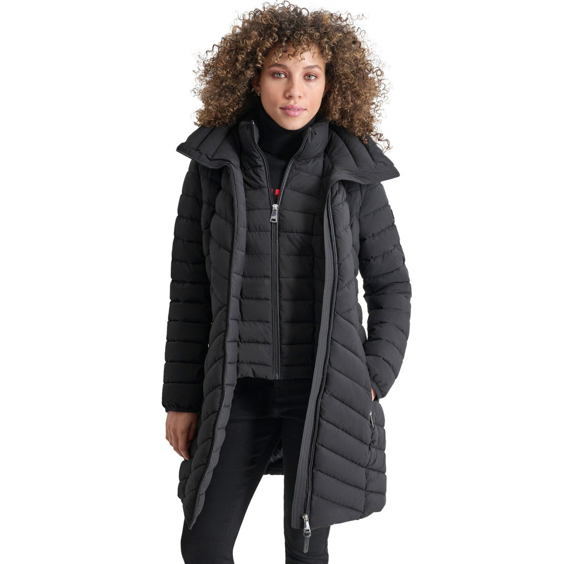 Manteau matelassé 'Bibbed Packable' pour Femmes