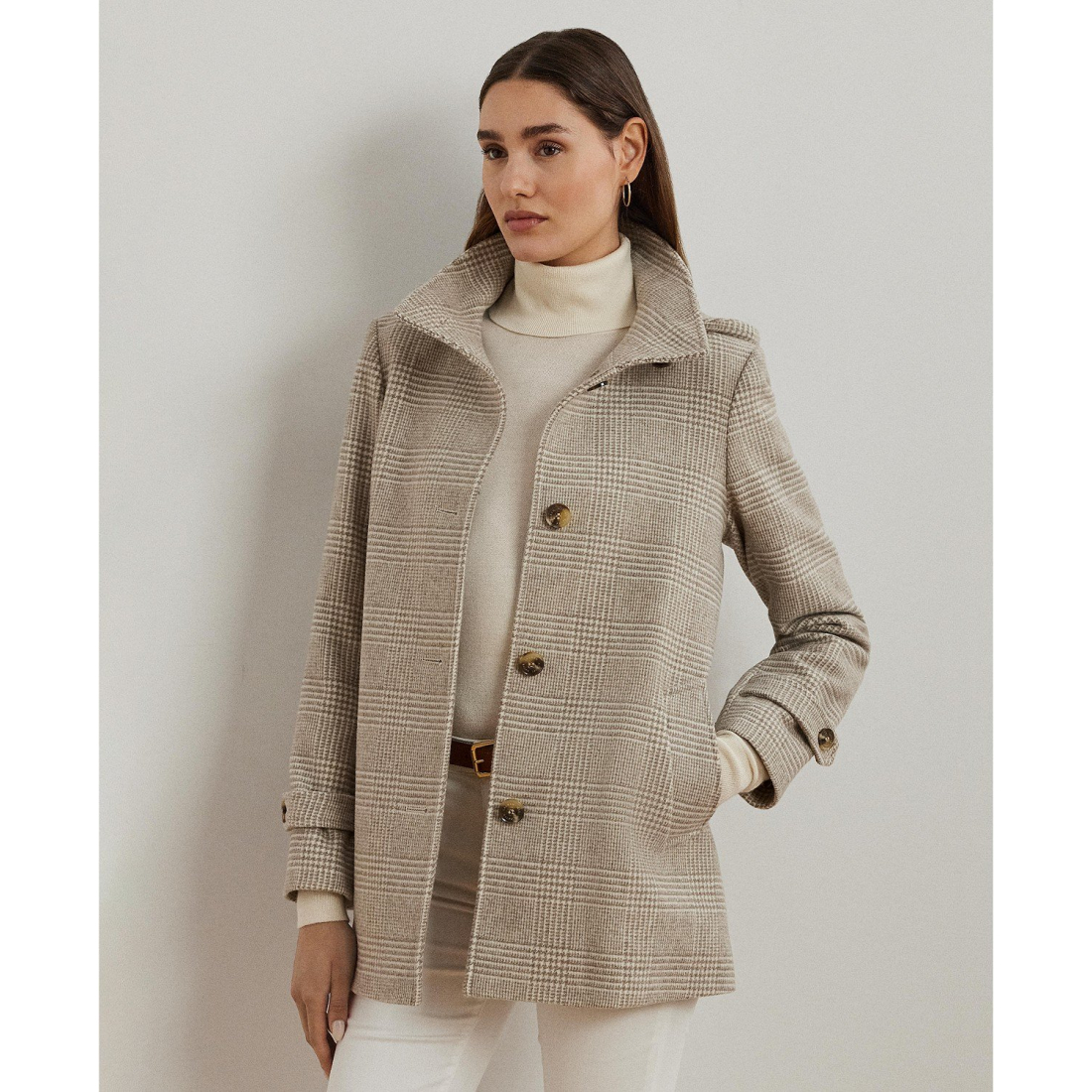 Manteau 'Hooded A-Line' pour Femmes