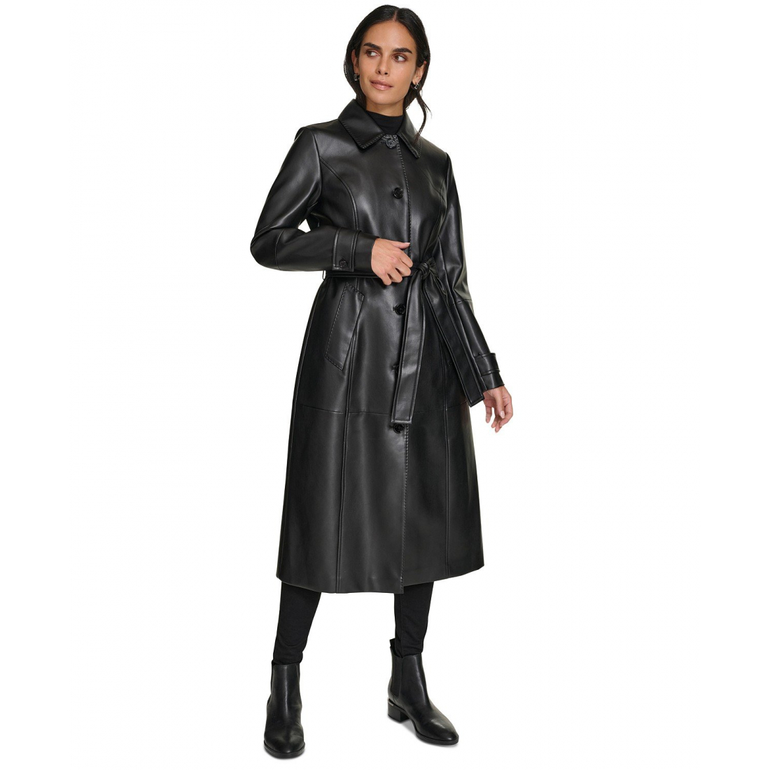 'Belted' Trenchcoat für Damen