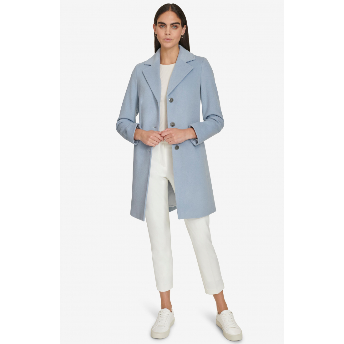Women's 'Notch Wool Blend' Coat