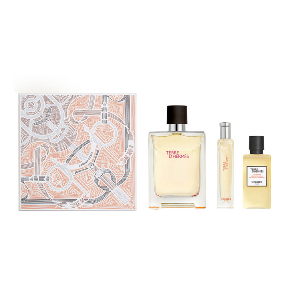 Coffret de parfum 'Terre d'Hermès' - 3 Pièces