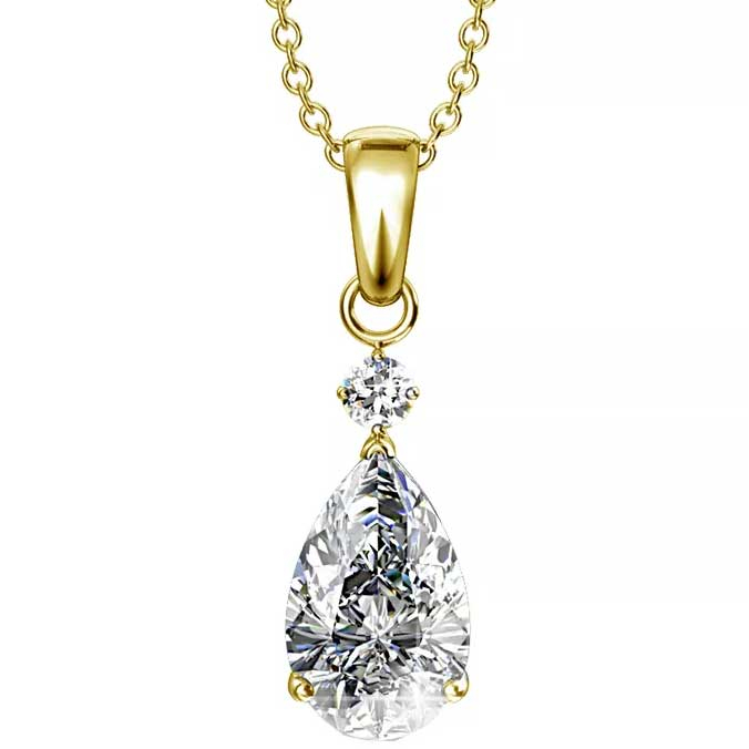 Pendentif sur chaine 'Princess' pour Femmes