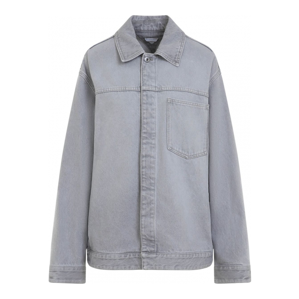 'Washed' Jeansjacke für Damen