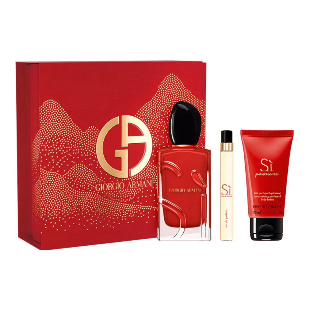 Coffret de parfum 'Sì Passione' - 3 Pièces