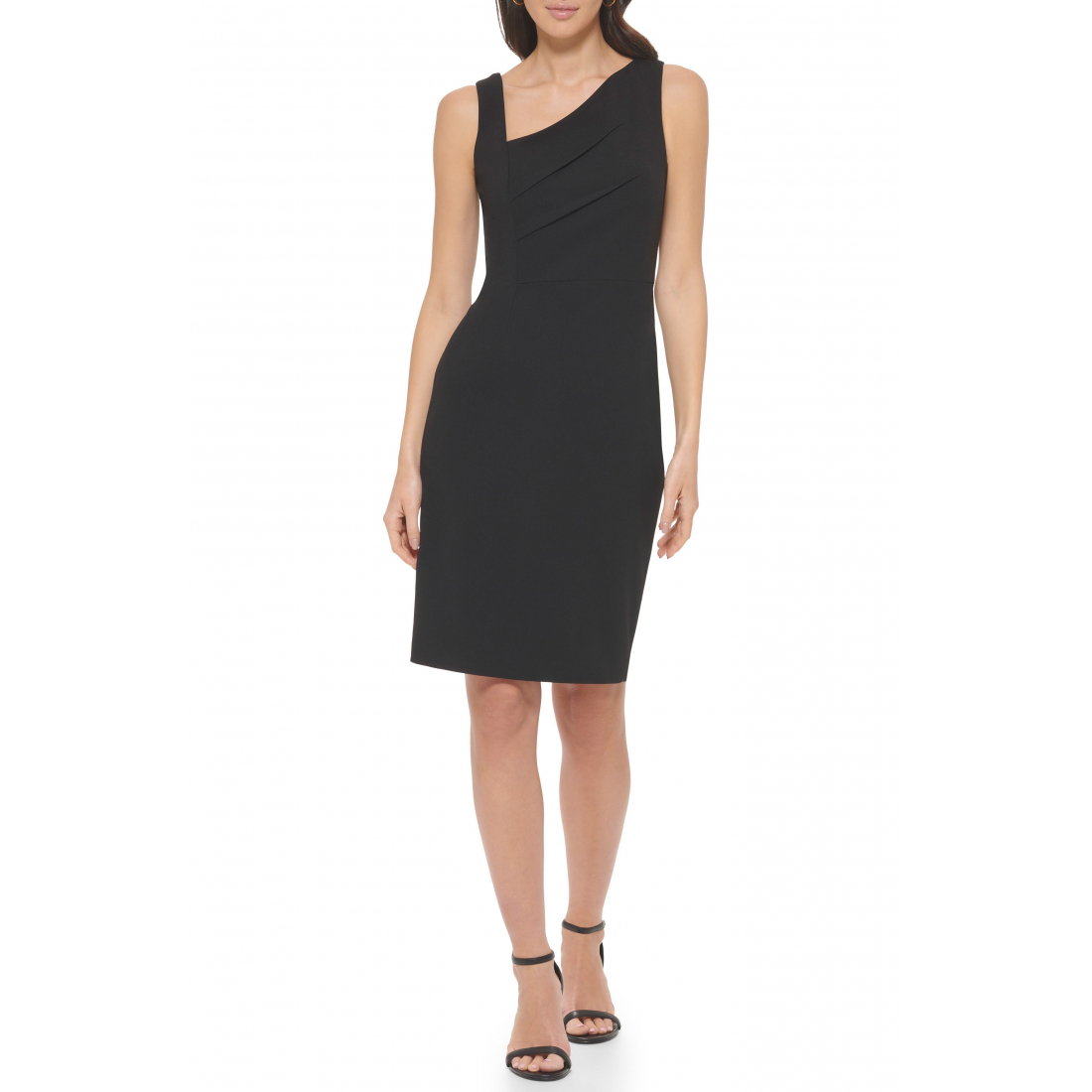 Women's 'Asymmetrical Sleeveless' Sheath Dress