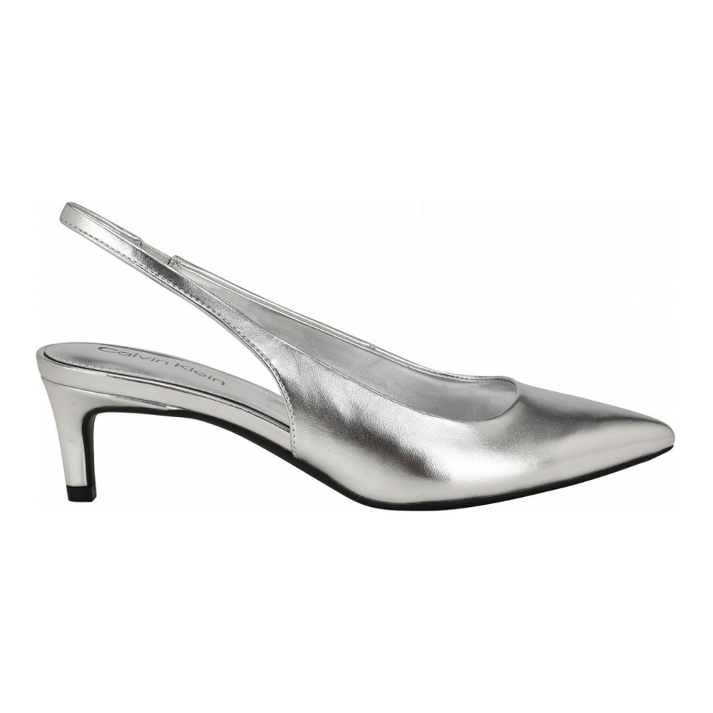 Women's 'Dainty Kitten Heel' Slingback Pumps