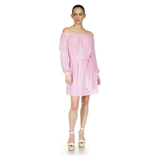 Robe à épaules dénudées 'Mini Petals Off the Shoulder' pour Femmes