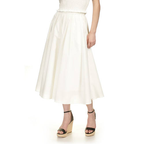 'A-Line Cotton Skirt' pour Femmes
