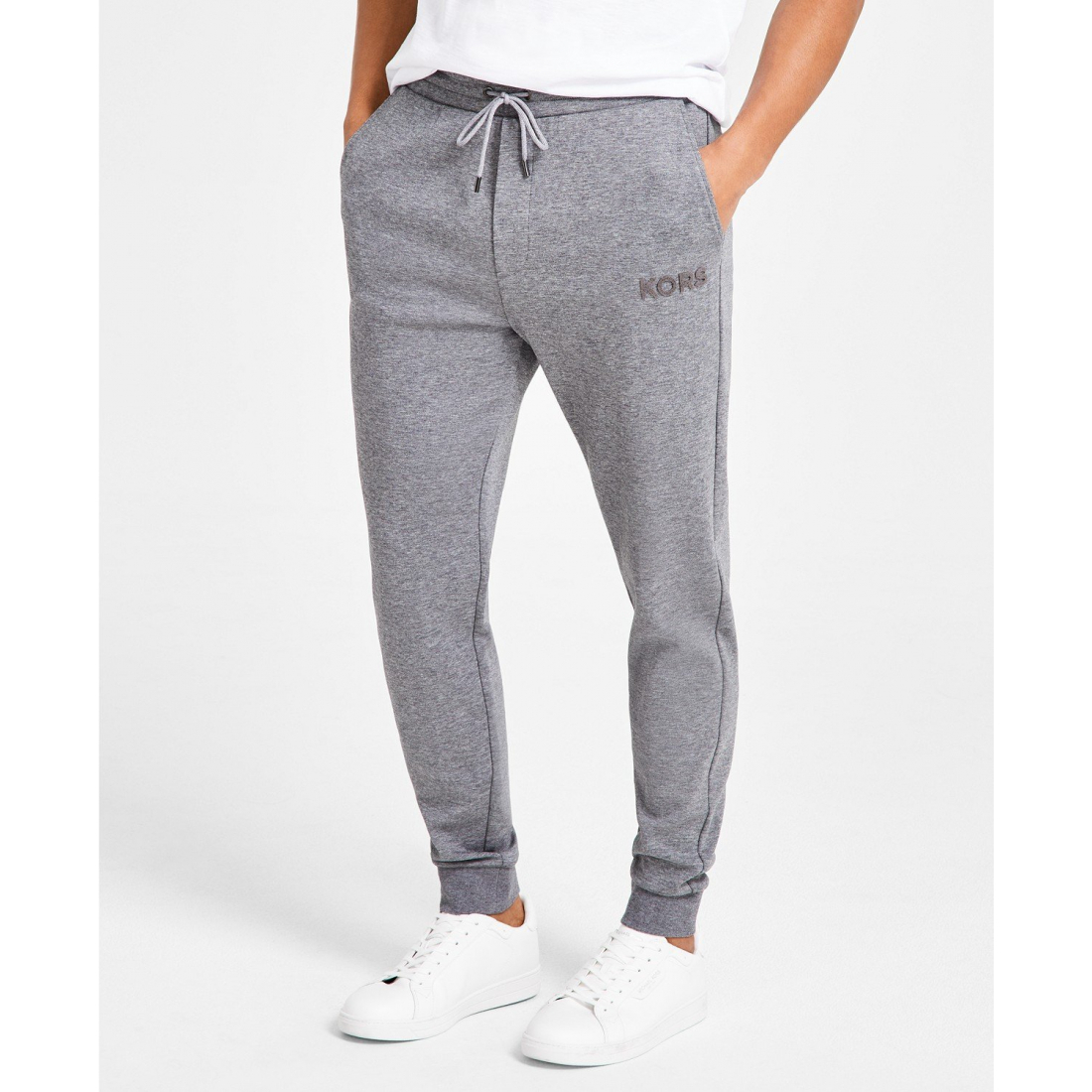 Jogging 'Textured-Logo' pour Hommes