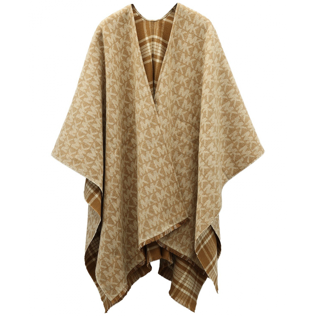 Women's 'Plaid Reversible' Ruana