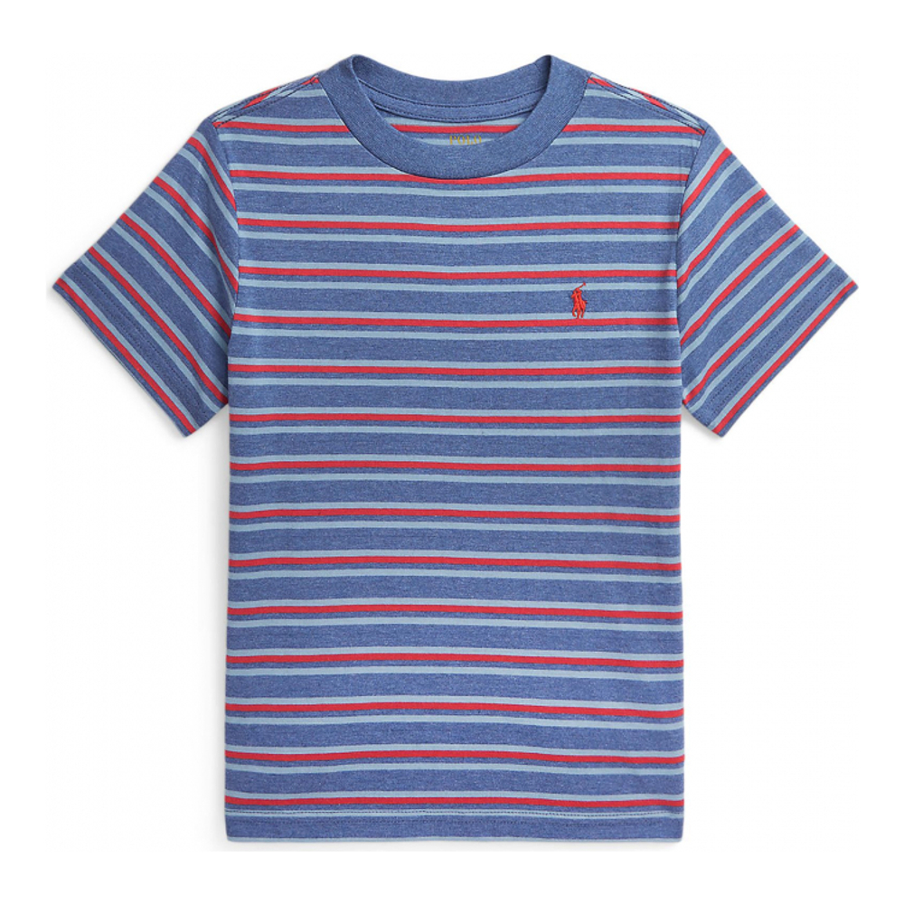 'Striped Cotton Jersey T-Shirt' pour Enfant et petit garçon