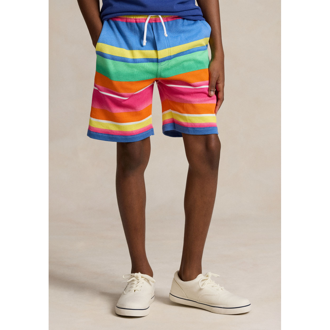 'Striped Spa Terry Shorts' pour Grands garçons