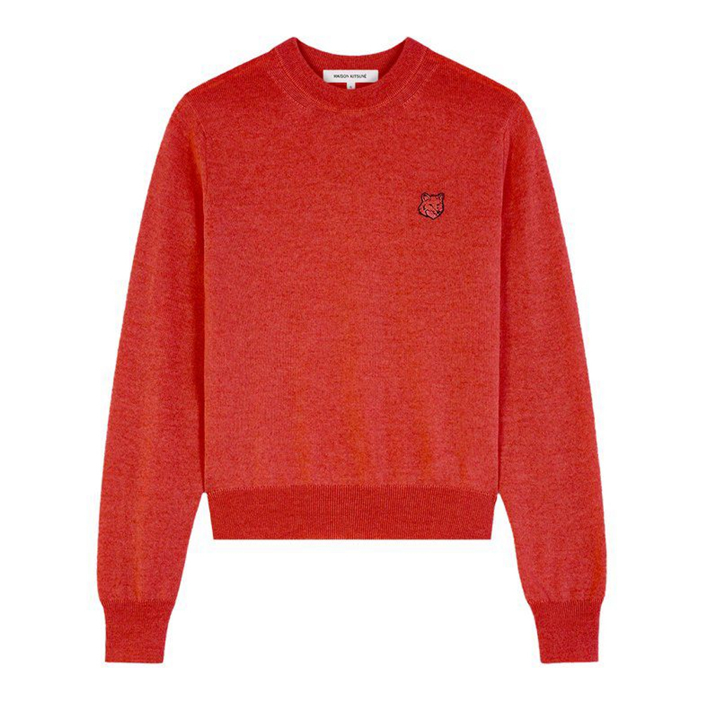 Pull 'Fox Head Patch Knitted' pour Femmes