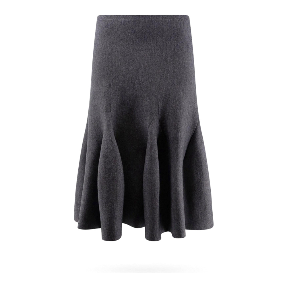 Jupe Midi 'Mélange-Effect' pour Femmes